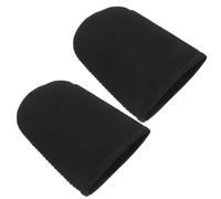 BESTonZON Couvre-Orteils en Néoprène Noir Taille M Lot de 2 Protège-Orteils Thermiques Coupe-Vent et Résistants à L’Eau Chauffe-Orteils D’Hiver pour Cyclisme Bain de Glace et Sports de