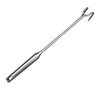 BESTonZON Crochet à Viande Inoxydable Outil Multifonction pour Barbecue Rôtissage Pratique pour Viande Poisson Volaille