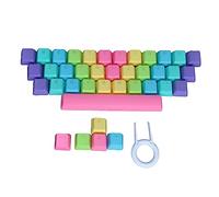 BESTonZON De Clavier 39 Clés Arc-en-Ciel avec Outil De Retrait Décoration De Clavier Unisexe Résistantes à l'usure Et Solide pour Multicolore