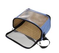 BESTonZON de Transport Transparent pour Perroquet à Bandoulière Pratique pour Oiseaux pour Randonnée et Voyage Poche Ajustable et Respirante avec Fenêtre Transparente