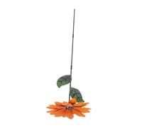 BESTonZON Décoration de Jardin Piquet de Tournesol Inséré Focal Point Charmant pour Patio et Jardin Décoration de Fleurs Intérieur et Extérieur et Durable