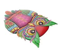 BESTonZON Décoration Murale Hibou Métal Sculpture Art Mural Suspendu Pour Intérieur
