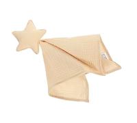 BESTonZON doudou bébé peluche couvert bebe couverture de sécurité pour bébé serviette sans danger pour bébé mouchoir apaisant serviette réconfortante pour bébé serviette bébé pur coton Khaki