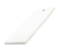 BESTonZON Drap Housse Table de Massage avec Trou en Polyester Respirant et Doux Peau, Bordures Arrondies, pour Salon de Beauté et Bain, Nappes Élastiques Blanches