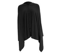 BESTonZON Écharpe Allaitement Multifonction Avec Boutons Réglables Poncho Respirant Pour Mamans Châle Confortable Pour Allaitement Et Couverture