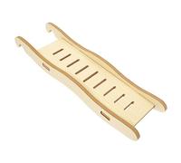 BESTonZON Échelle Naturelle pour Hamster à Mordiller Sûr et Accessoire pour Cage Adaptée Aux Petits Animaux Plateforme avec Échelle pour et Amusement