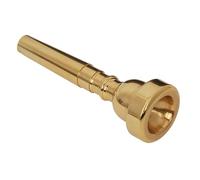 BESTonZON Embouchure de Trompette en Cuivre 7c Dorée pour Trompette C, Performance Précise et Sonorité, pour Registre Aigu