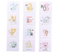 BESTonZON Ensemble Dautocollants Pour Nouveau-né Pour Maman Et Papa Accessoire Photo Pour Baby Shower