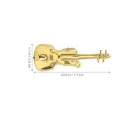 BESTonZON Ensemble de 35 Mini-Instruments de Musique : Petits Ornements, Violon, Trompette, Guitare - Accessoires pour Maison de poupée, décorations de Noël pour Enfants