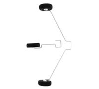 BESTonZON Ensemble de Supports pour Avions Radiocommandés Roues Mécanismes en Plastique et Alliage 10,50X4,20X1,80 CM pour Remplacement et Amélioration de Performance