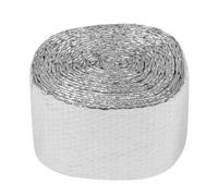 BESTonZON Enveloppe Isolante pour Conduits, Film Isolant Réfléchissant en Aluminium Argent, Rouleau 6 Pouces x 25 Pieds, Isolation Thermique pour Maison et Intérieur