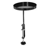 BESTonZON Étagère à Plantes d'Intérieur Réglable en Fer Noir Support pour Rebord de Fenêtre Petit Format Plateau Sécurisé Organisateur pour Succulentes et Herbes Aromatiques Jardin