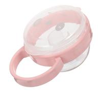 BESTonZON Étui à Sucette Portable Pour Bébé Crochet, Boîte à Tétine Compacte En Polypropylène Rose, Rangement Hygiénique Pour Sortie,