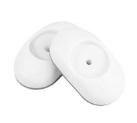 BESTonZON Fixateur de Barrière de Sécurité Blanc pour Porte et Mur en Abs, Antidérapant et Facile à Entretenir, Lot de 2 Pièces pour Protéger Garçon et Filles et Animaux