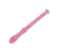 BESTonZON Flûte à Bec en Abs Rose pour Garçon et Filles, Instrument de Musique Débutant Tonalité Précise et Coordination Pratique, pour Garçon Fille 6 Ans et Plus