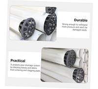 BESTonZON Garde de Toit Fonte Protection Gouttière Débordement Drainage Rapide et Rouille pour Extérieur Couleur Aléatoire Couleur Aléatoire