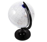 BESTonZON Globe Décoratif à Peindre Modèle DIY Effaçable pour Enseignement Géographique Ornement Portable et Stable pour Bureau et Décoration
