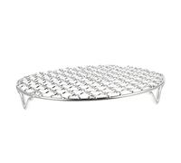 BESTonZON Grille de Barbecue en Acier Inoxydable 304 Outil de Barbecue Pratique Petite Taille Résistante à la Chaleur Facile à Nettoyer Camping