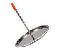 BESTonZON Grille de Poulet Barbecue Multifonction Acier Inoxydable Plaque de Cuisson Amovible pour Barbecue Camping Support Portable Robuste