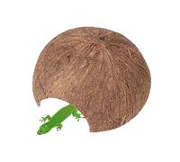BESTonZON Grotte pour Reptiles Coquille De Noix De Abri Cachette Naturel pour Serpents Lézards Et Araignées