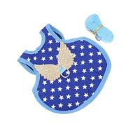 BESTonZON Harnais de Canard Réglable avec Laisse Gilet de Poulet pour Automne Hiver Tenue Coq et Poules Style Adorable et Protection