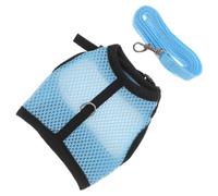 BESTonZON Harnais Filet pour Petits Animaux avec Laisse Confortable et Adapté à Lapins Cochons Dinde et Hamsters pour Promenades Sécurisées