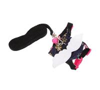 BESTonZON Harnais Lapin Nain avec Laisse pour Animaux de Compagnie Gilet Confortable et pour Promenade Extérieure Adapté Aux Petits Hamsters et