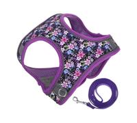 BESTonZON Harnais pour Chiot Et Laisse Harnais De Poitrine Ajustable pour Petits Chiens Corde De Promenade pour Animaux De Compagnie