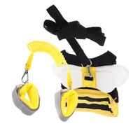 BESTonZON Harnais pour Garçon et Filles avec Laisse Anti-Perte Paquet à Dos Bébé Jaune Motif Abeille Rembourrage Doux Laisse Poignet 15 Mètre Sécurise Sorties et Promenades en Plein