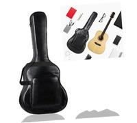 BESTonZON Housse de Guitare à Double Bandoulière pour Guitare Folk Acoustique Étui de Voyage avec Poche Extérieure Oxford Portable