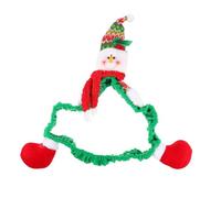 BESTonZON Housse De Protection pour Moniteur Ordinateur Noël Réutilisable Et Lavable Décoration Festive pour Bureau Maison Et Couverture Cadre Écran Colorée