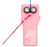 BESTonZON Interactif à Corde pour Chat et Chien Lanceur de Ficelle Portable Design Licorne Rose de Décompression Créatif et Léger pour Garçon Fille et Animaux de Compagnie