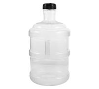 BESTonZON Jerrican Porte-Eau 5 L en Plastique Transparent avec Poignée | Bouchon à Vis et Ouverture Large, Niveau Visible, pour Camping, Bureau et Stockage D’eau Potable