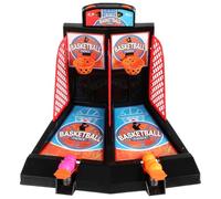 BESTonZON Jeu de Basket de Table pour Enfants, Basketball à Doigts Double Joueur, Tir Arcade de Bureau Portable et Éducatif, Améliore Agilité Coordination Main-Oeil Cadeau Anniversaire Sport