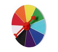 BESTonZON Jeu de Roue Porte- à Faire soi-même, Couleur de Roue - Jeu de loterie, de Table, de Famille, x de Chance, de Mots, de Prix, Jouet pour Enfants et familles