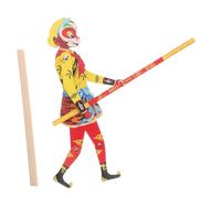 BESTonZON Jouet Vintage Théâtre D'ombres Chinois En Bois Massif Pour Garçon Et Filles, Marionnette D'ombre Traditionnelle Sun Wukong, Accessoire Pratique Pour Activités Créatives Et Ateliers Éducatifs
