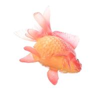 BESTonZON Jouets De Poissons D'ornement Monde Amusant Mini-Guitare Jésus en Peluche Jouets Cotillons Licorne Baguettes à Bulles pour Enfants Faux Poisson Faux PVC Rouge