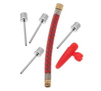 BESTonZON Kit Adaptateurs pour Pompe à Polyvalent Connecteur Aiguille Étanche pour Réparation Pneus et Accessoires Cycles