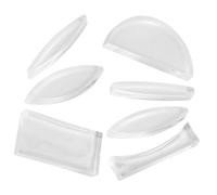 BESTonZON Kit de 7 Lentilles Optiques Acryliques pour l'enseignement Physique Convexes et Concaves Outils d'Expérimentation Scientifique Éducation Salle de Classe Précision