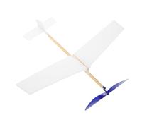 BESTonZON Kit De Fabrication Avion Mousse Avion Propulsé par Bande Élastique pour Garçon Fille Et Adultes Jouet Éducatif Peinture DIY Facile à Assembler Piloter