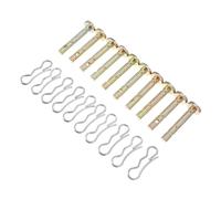 BESTonZON Kit de Goupilles de Cisaillement et Fendues Métal pour Souffleuse à Neige Remplacement pour Souffleuse Préparation Saison Hivernale
