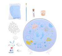 BESTonZON Kit De Moulage Impressions Garçon Fille Kit Souvenir Plâtre Moule Décoratif Né