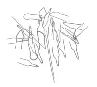 BESTonZON Kit de Pyrogravure 26 Pcs Pointes de Rechange Haute Impédance 1 MM Métal pour Stylo Pyrograveur Embouts Variés Accessoires pour Gravure Bois Artisanale