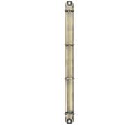 BESTonZON Kit de Remplacement Mécanisme de Reliure à Anneaux Métalliques A4 4 Anneaux 2 CM en Métal Finition Bronze Vert Pince à Reliure pour Classeurs et Gestion de Fichiers Bureau