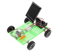 BESTonZON Kit Voiture Solaire Éducatif Assemble Scientifique Garçon Fille Apprentissage Verte