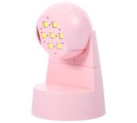 BESTonZON Lampe à Ongles UV pour Ongles, Lampe de Séchage pour Manucure Mini Portable, 18 W, Rose, Pp, 7 Led, Minuterie 60 S, Câble Usb/type-c, pour Salons de Manucure Professionnels