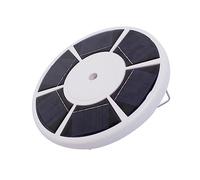 BESTonZON Lampe Solaire Extérieure LED pour Mât De Drapeau Éclairage avec Crochet Blanc Solaire Extérieur