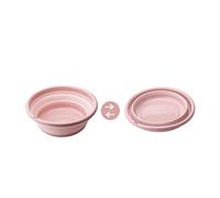 BESTonZON lavabos lavabo portable bassine pliante lavabo camping évier camping Lavabo de camping lavabo pot de camping vasque vasque lavabo ménager lavabo pliant vasque à légumes rose