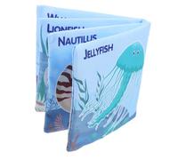 BESTonZON Livre D'Éducation Précoce Livres Sur L'Heure Du Bain Bébé Garçon Trucs Pour Bébé Livres Pour Tout-Petits Livre En Tissu Lavable Livre En Tissu Pour Enfants Livres Pour Bébé Livre