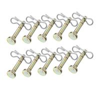BESTonZON Lot de 10 boulons de cisaillage pour Fraise à Neige et goupille de cisaillage - Compatible avec 738-04124 714-040